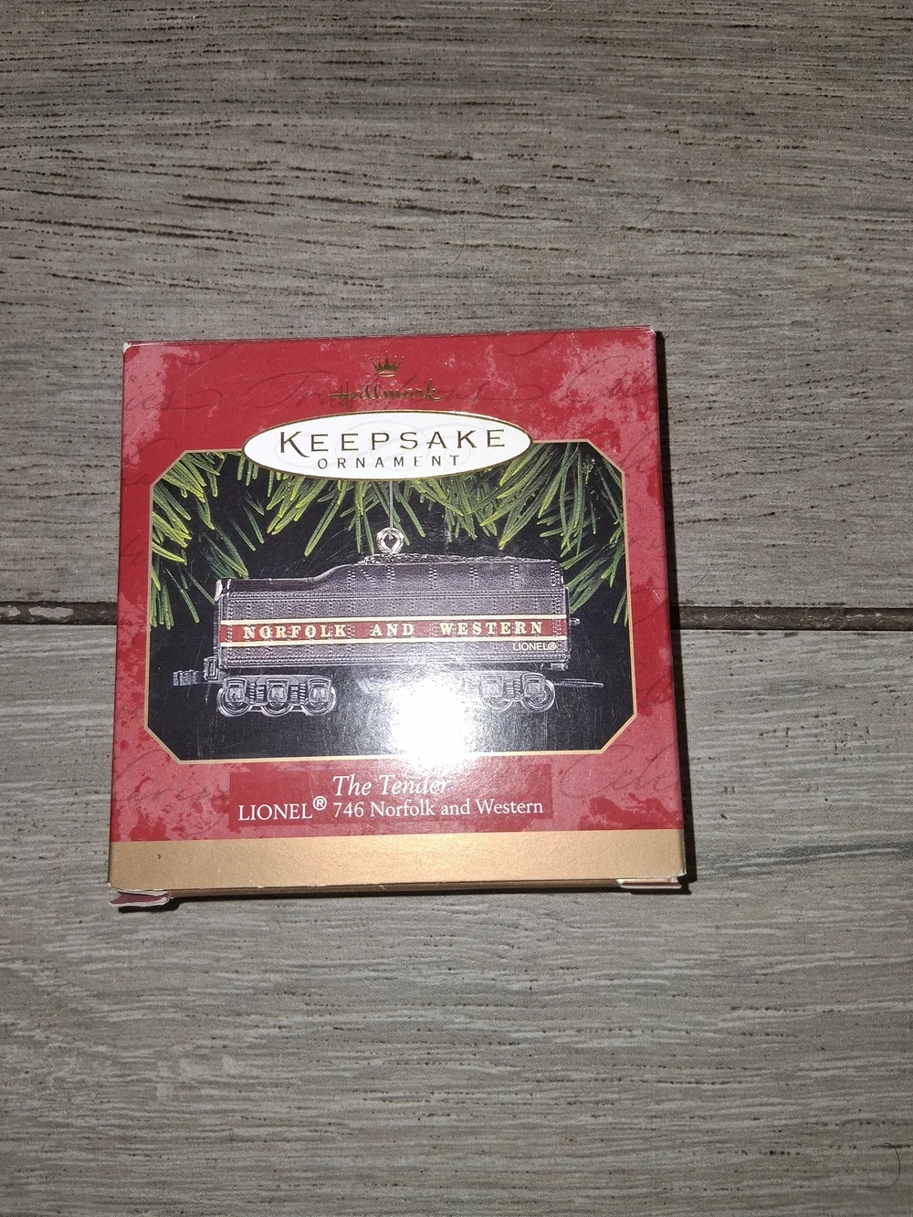 Hallmark Keepsake Train Ornament Set – Green, Black, Red, Yellow